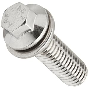 ARP 6231250 5-Pack Of Stainless Steel Hex Bolts, Size 3/8-16, 1.250 Under Head Length