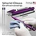 BASTION Aluminum Bolt Action HyperBolt Pen - CNC Machined Lightweight EDC Writing Tool, Refillable, Premium Gift Pen for Women & Professionals - Purple