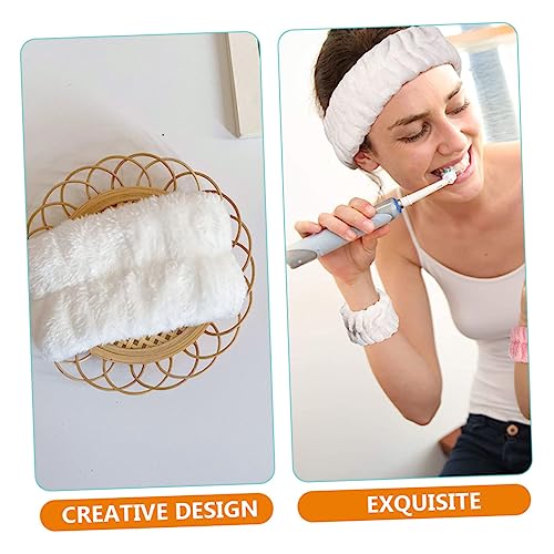 1 Set Comfortable Household Wristband and Headband and Durable and Elastic for Exercise and Daily Use Sweat Absorbing Home Accessories4