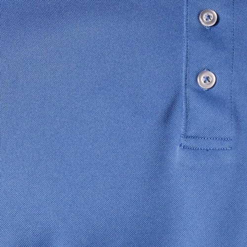 Amazon Essentials Men's Moisture Wicking Golf Polo Shirt, Short Sleeve, Slim-Fit, Quick-Dry, Active Wear, Blue, Small - image 7