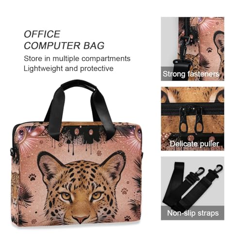 Bolsa para portátil 15.6 pulgadas naranja negro miniatura 6