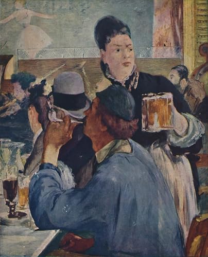 Póster de lienzo La cameriera de Bocks Edouard Manet de 60x90cm para decorar estancias de hogar