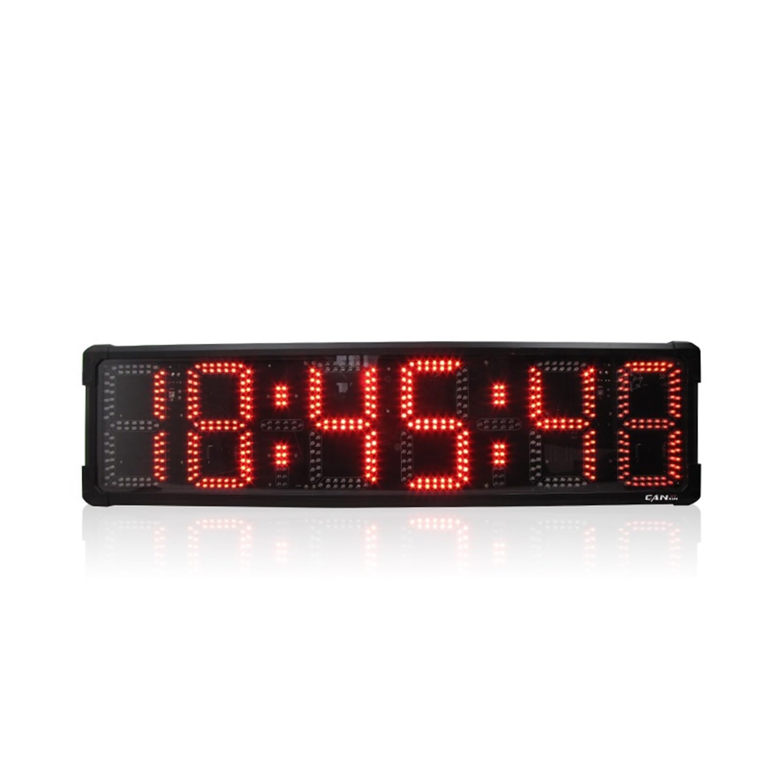 CVFRDD LED Countdown Clock, Large Double-sided Waterproof Race Timer Remote Control Countdown Clock(Rosso)