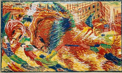 Impression toile Umberto Boccioni pour sublimer votre chambre à coucher
