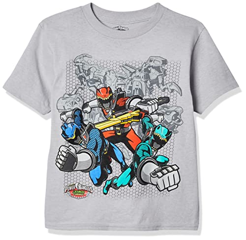 Power Rangers Boys' Little Dino-Charge Short Sleeve Tee