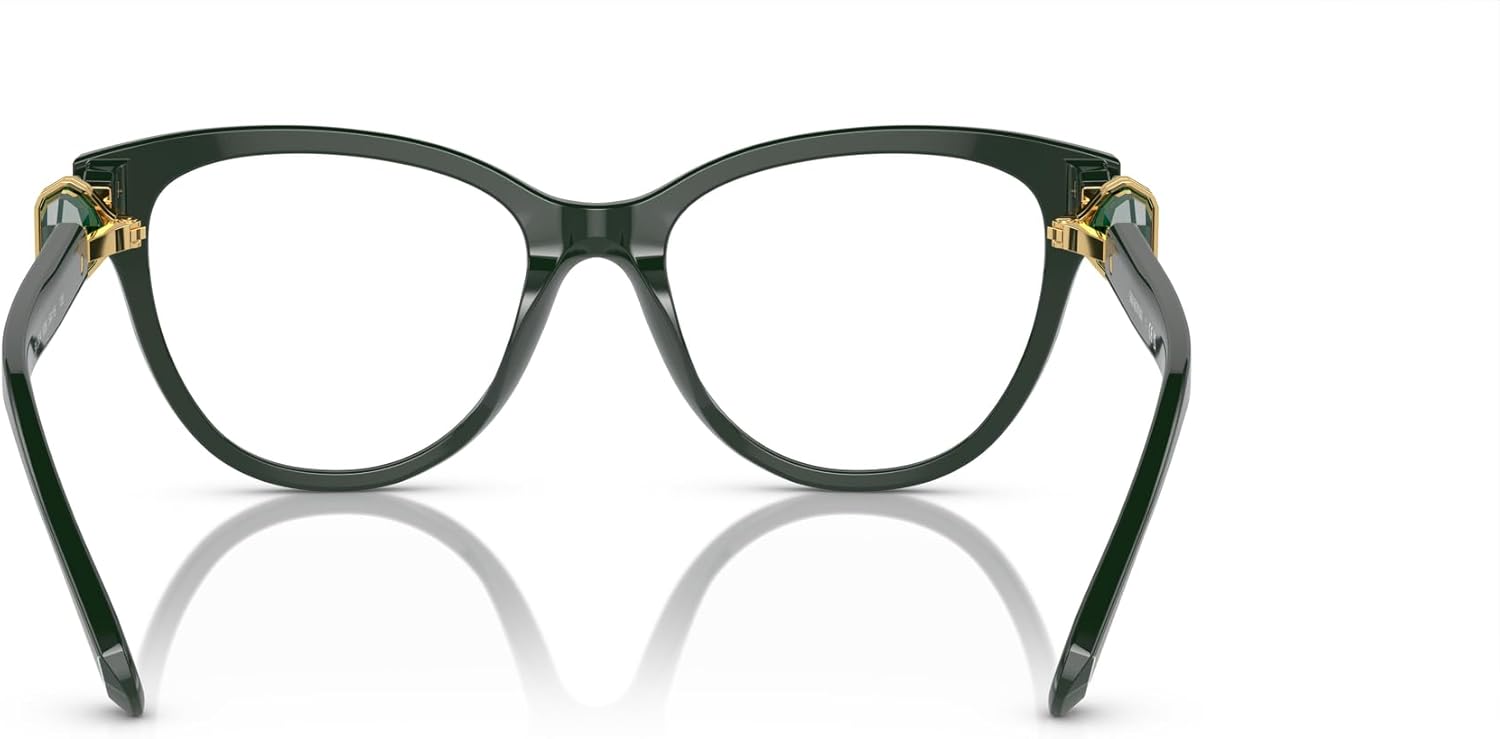 Swarovski womens Sk2004 Round Prescription Eyewear Frames