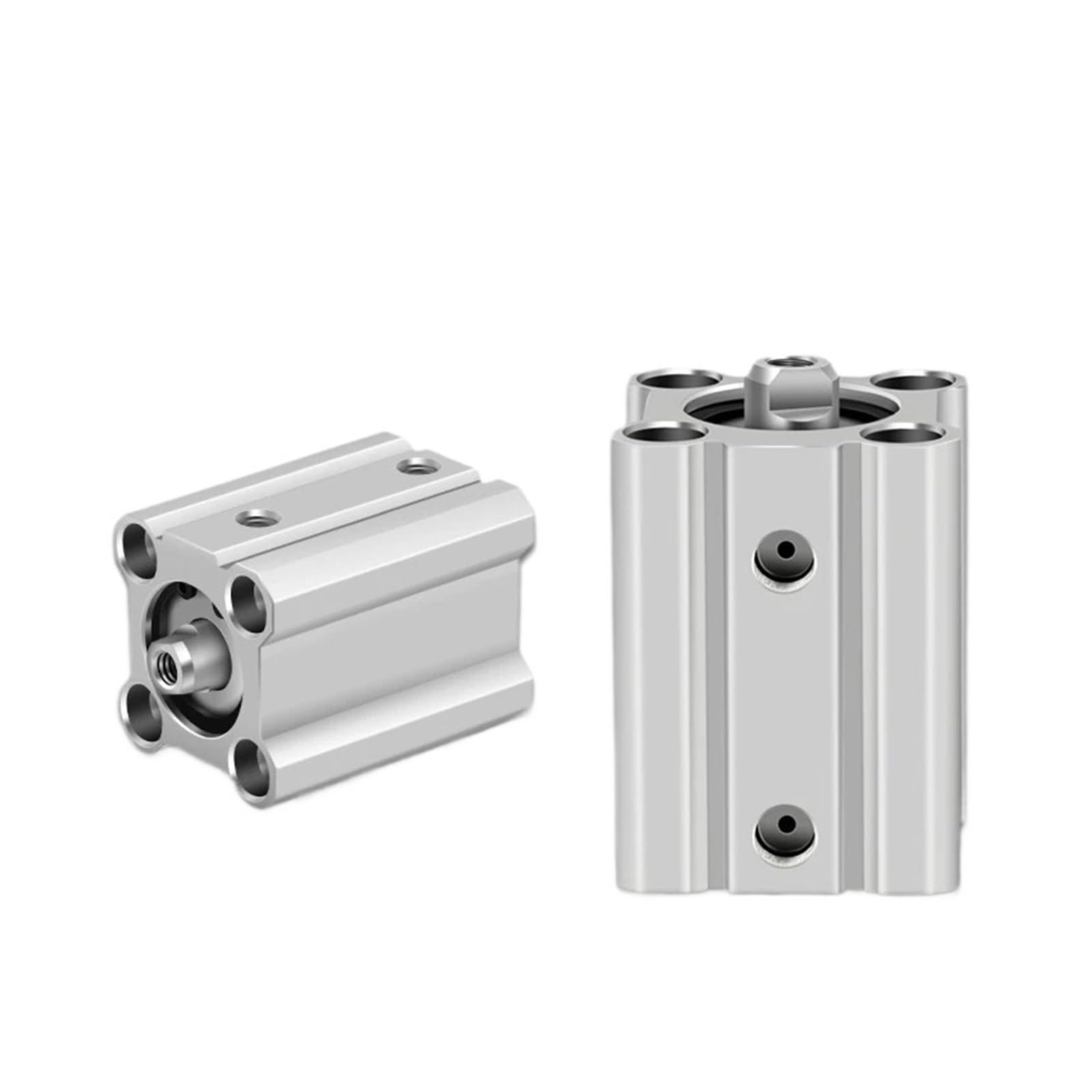 KXIWLUFV 1 Pcs CDQ2B Compact Cylinder Double Acting Thin Bore 12mm, 16mm(Stroke 35mm,Bore 16mm)