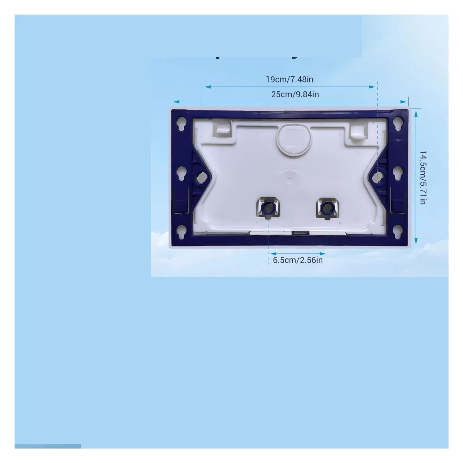 Compatible For Geberit, Placa Doble Bronce | Cisterna empotrada, inodoro de pared, 01 20 30, UP300 UP320, doble descarga, pulsación frontal