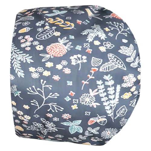 Kisangel Gorro Quirúrgico Unisex Diseño de Flores y Banda Ajustable de Algodón para Hombres y Mujeres, Cómodo y Ergonómico para Uso Médico y Trabajo