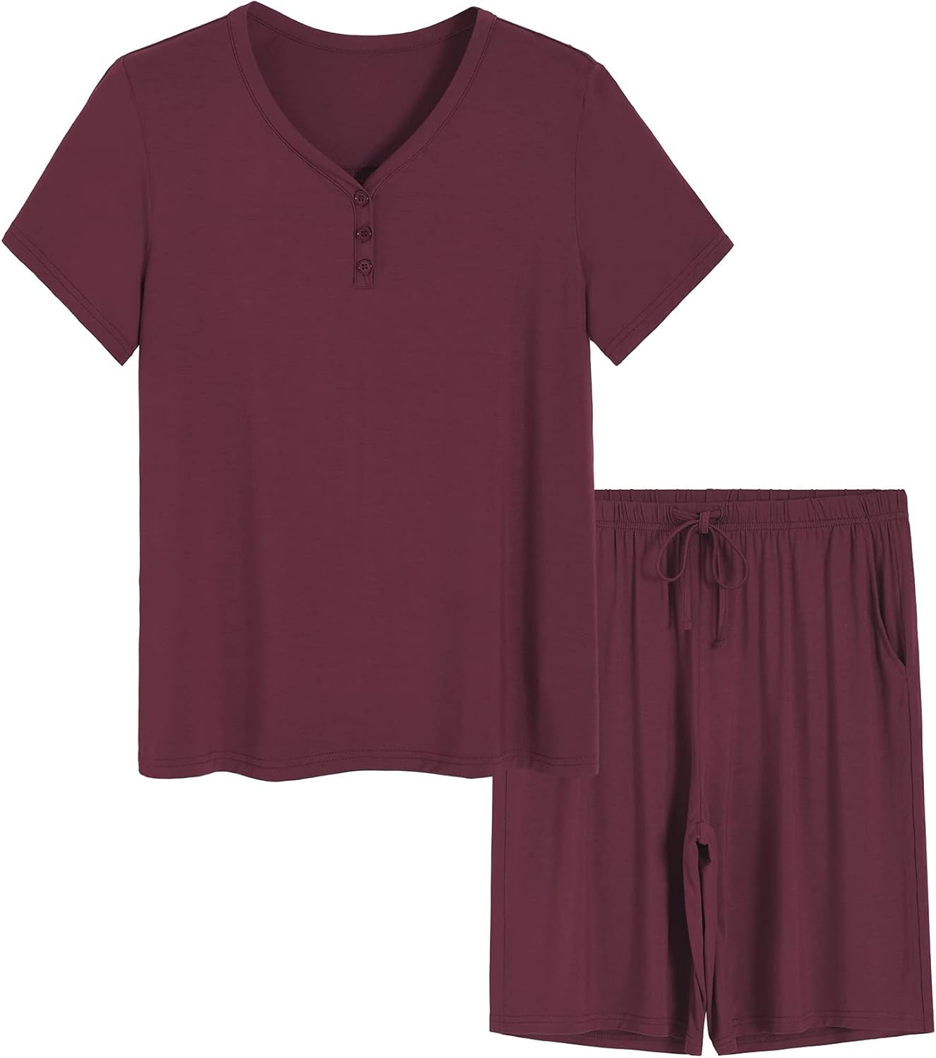 Latuza Women's Viscose Bermuda Shorts Pajama Set - Image 4