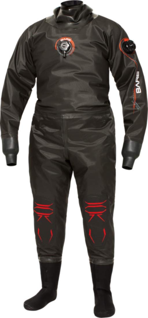 Bare Nex-Gen Pro Dry Men's Drysuit (X-Large, Black)