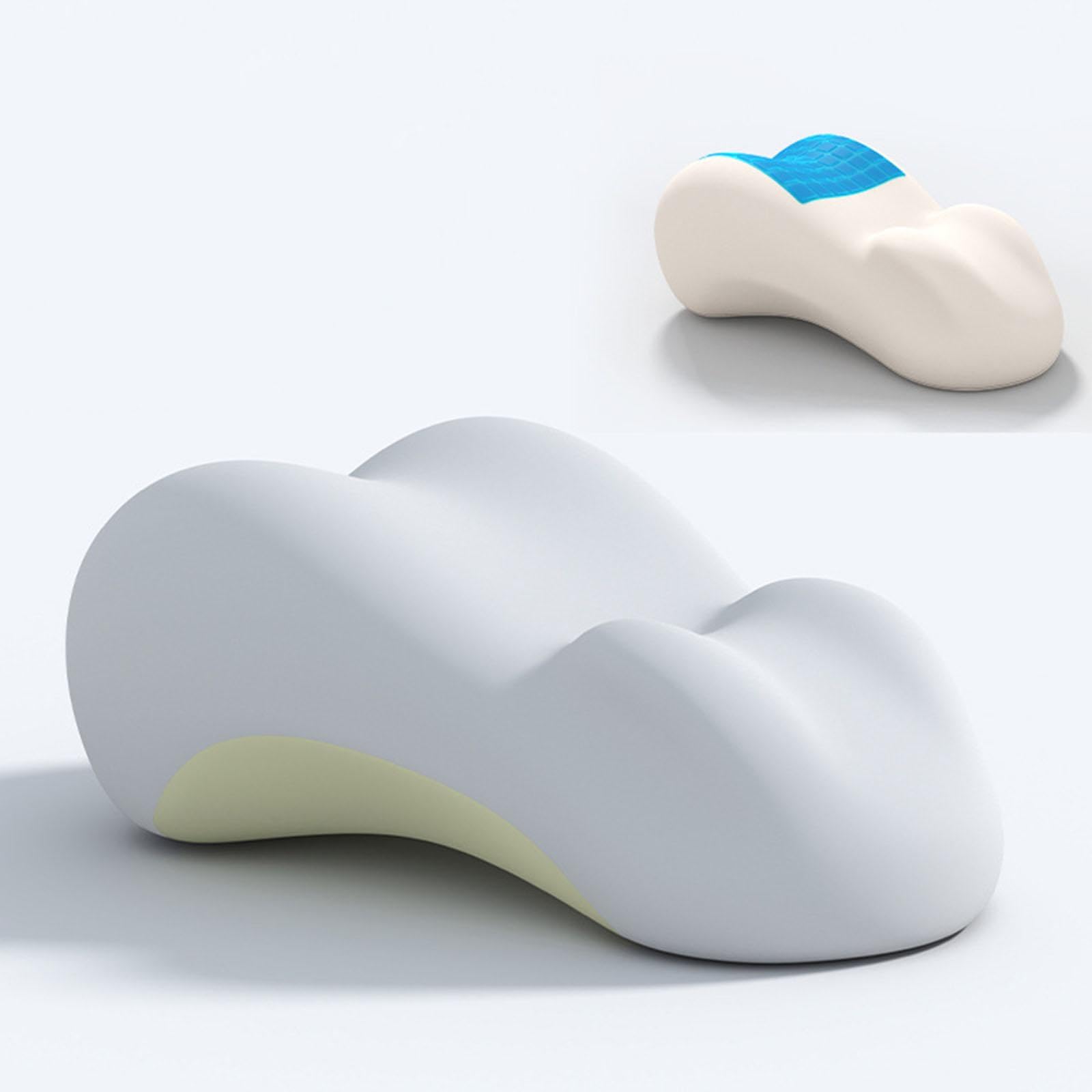 Almohada de Lectura Función Almohada Anatómica Soporte Cojín Desmontable Espuma Adaptable Adecuada para Relajación en Sala Estudio, Gris, Individual