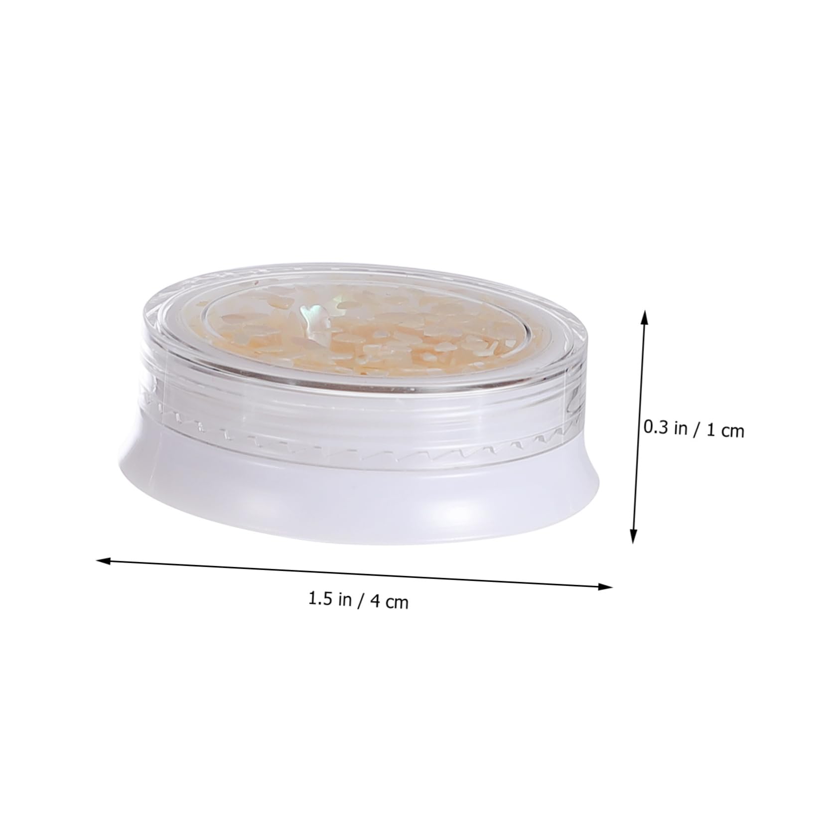FRCOLOR 15pezzi Decorazioni Per Unghie Sequins Shell Per Nail Art Per Manicure Per Unghie e Artificiali