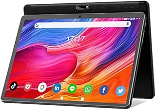Tablet 10.1 inch Android 11 Tablet 2023 Latest Update Octa-Core Processor with 64GB Storage, Dual 13MP+5MP Camera, WiFi, Bluetooth, GPS, 128GB Expand Support, IPS Full HD Display (Black)