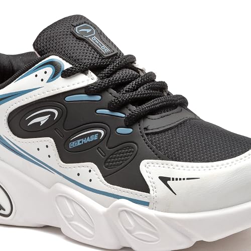 Image of ASIAN Kids VISION-02 Stylish Casual Chunky Sneakers with Laces for Boys, Trendy and Comfortable Shoe Perfect, Walking, and Outdoor Play, Lightweight and Durable Design Suitable for Kids
