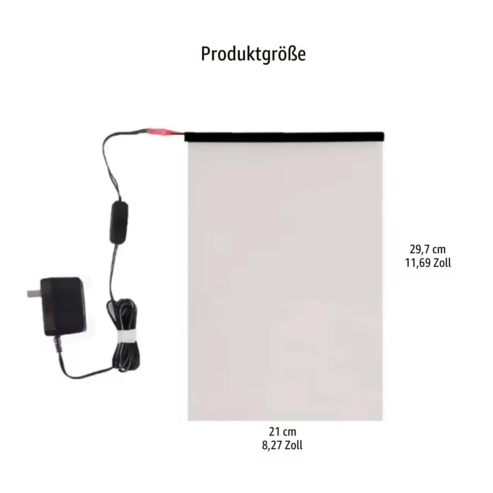 PDLC Smart Elektrischer Glas-Smart-Film Breite 130 cm Anpassbar für Heimbürofenster (Muster 29,7 x 21 cm)