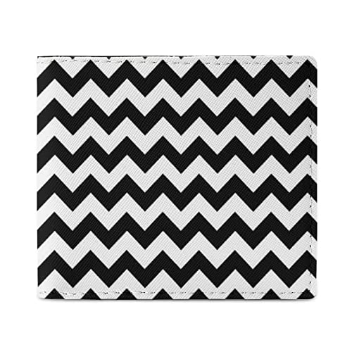 FunnyStar Black Lodge Twin Peaks Slim Bifold Leather Wallet Money Clip Cash Purse With Credit Card Pockets And ID Window For Men