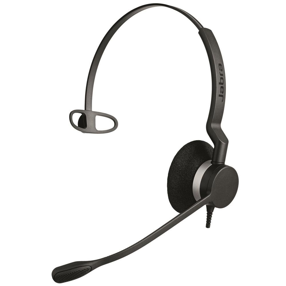 Jabra Biz 2300 Qd Wired Mono Headset Over-The-Head Supra-Aural Quick Discon 2303-820-104 706487014423