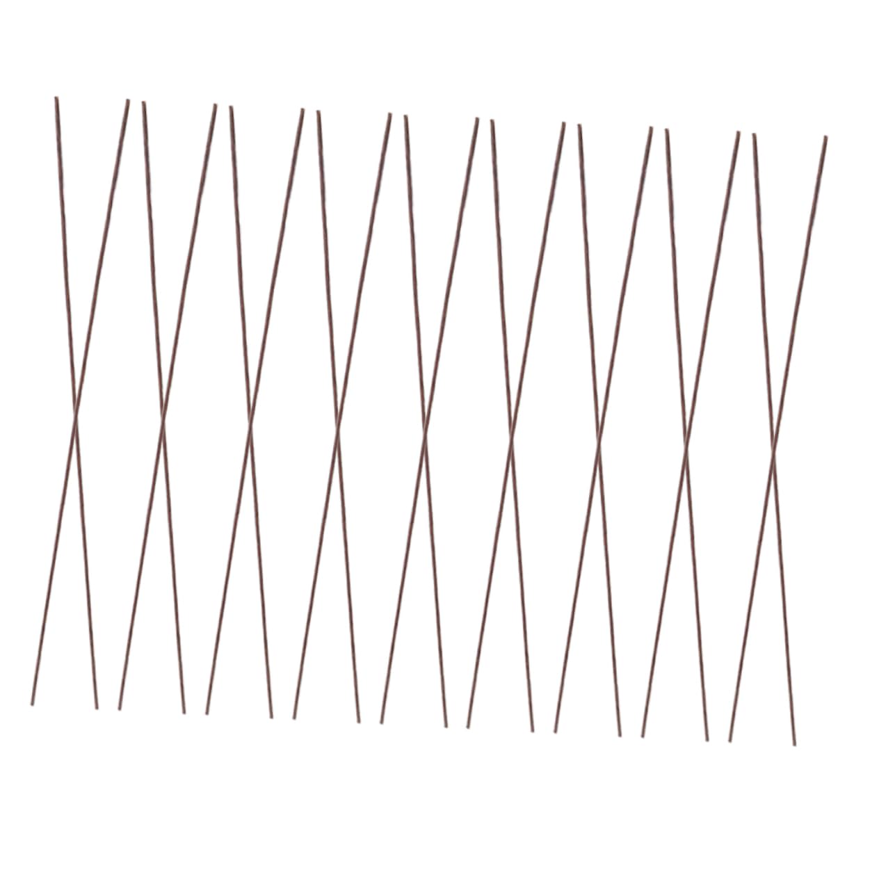 CIMAXIC 50pcs Artificial DIY Flower Rods Sturdy Iron and Paper Flower Stems Perfect for Floral Wire Pole Wedding Decorations Party Supplies