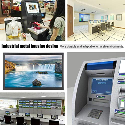 Image of 17.3 Inch Display Full HD Embedded Industrial Metal Monitor Normal Non-Touch Version, 1920x1080 Physical Resolution WLED Display 400CD /Mm2 Normal Screen (Does Not Support