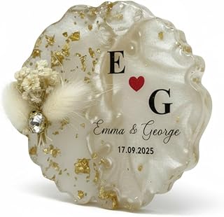 Wedding Favors for Guests Bulk,Resin-Floral Magnets, Personalized Party Favors in Bulk, Baby Shower, Birthday Party, Quinceanera, Return Gifts, Thank You Cards
