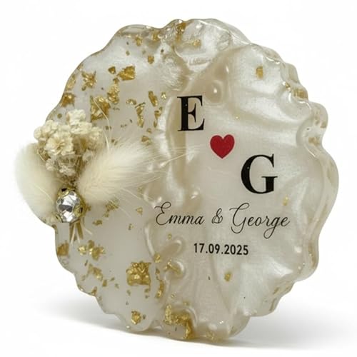 Wedding Favors for Guests Bulk,Resin-Floral Magnets, Personalized Party Favors in