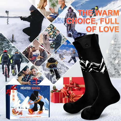 Snow Leopard KEC-5000 Heated Socks For Men Women thumb #6