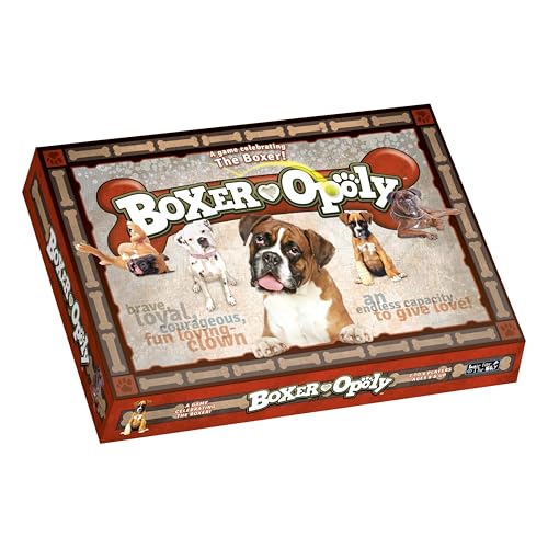 Late for The Sky Boxer-Opoly juego de mesa miniatura 1
