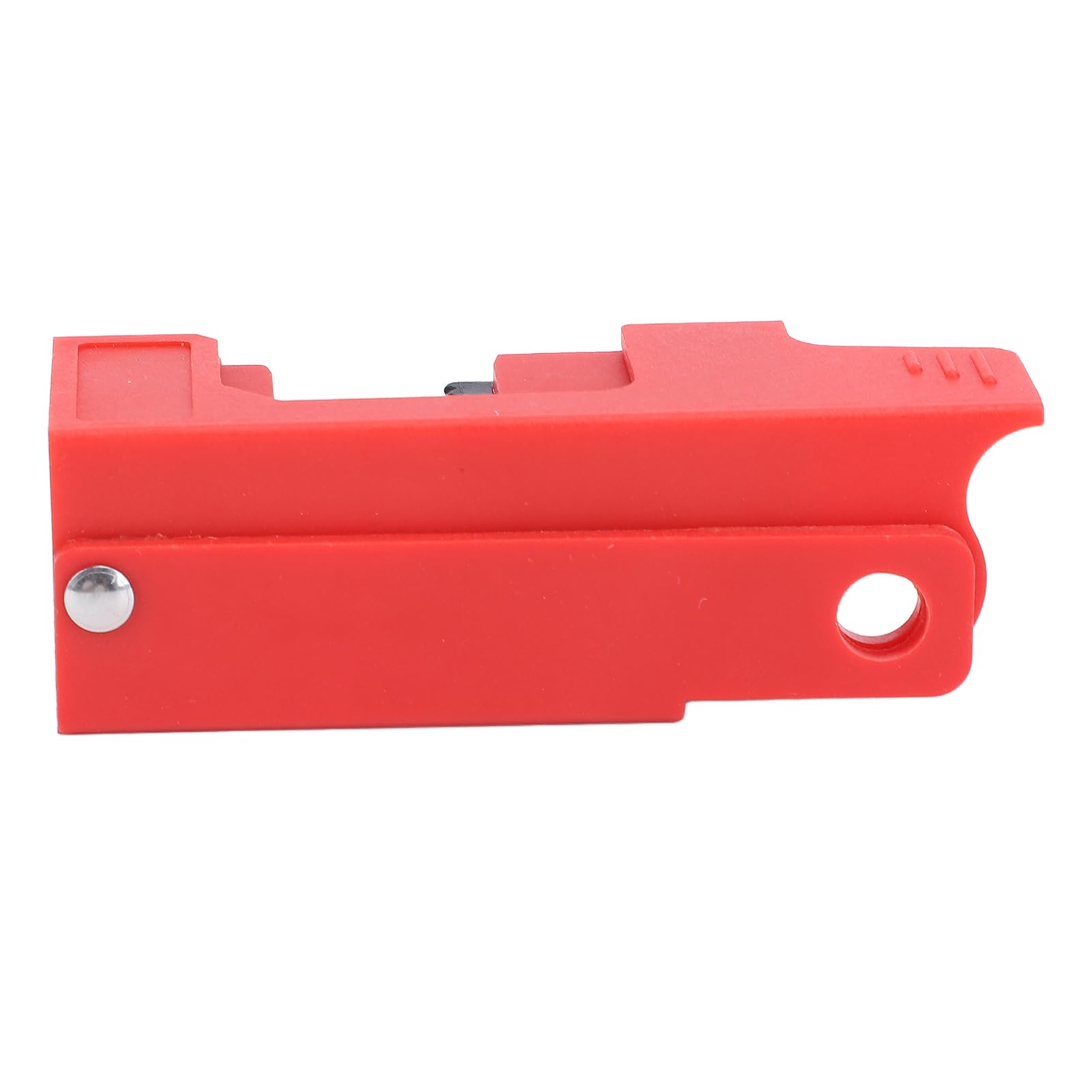 Industrial Safety Lock with Nylon Tagout Lock, Bidirectional Circuit Breaker Lock Set for Industrial Safety, Preventive Maintenance with Safety Labels