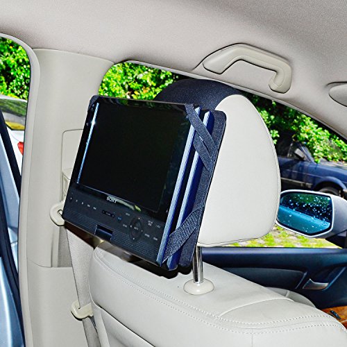 TFY Car Headrest Mount for Swivel & Flip DVD Player-10 Inch