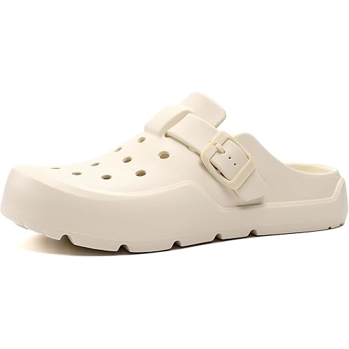 Clogs for Women Slide Sandals Comfortable Ease of Slip-On Clogs with Arch Support Slip Resistant Clog Sandals Recovery Pillow Slides