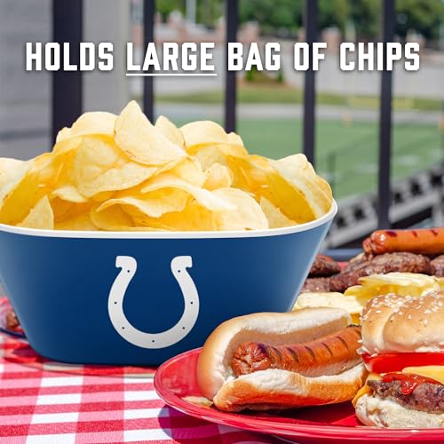 Image of YouTheFan NFL Indianapolis Colts Large Party Bowl