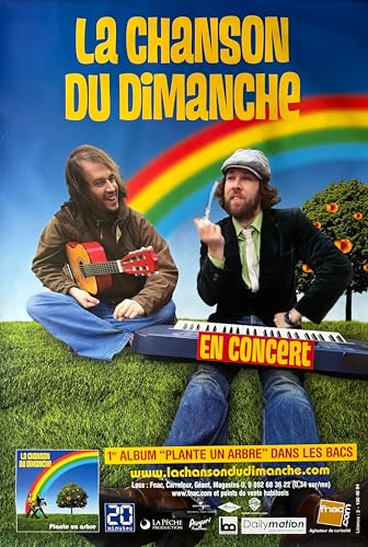 Affiche La Chanson Du Dimanche 70X100Cm pour decoration murale