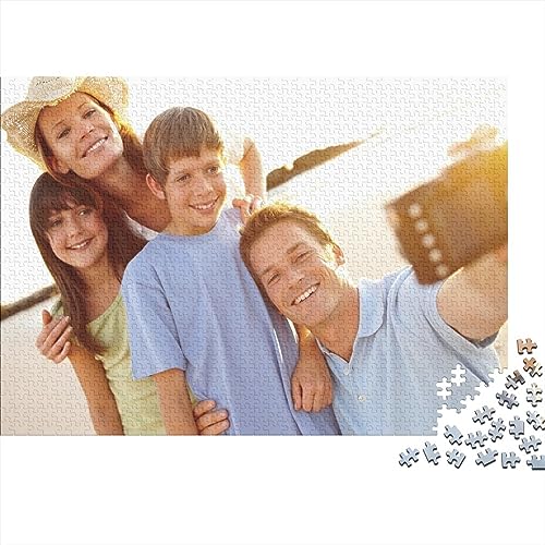 Puzzle adulte 1000 pièces bricolage en famille, kit d'activité conviviale pour weekend pluvieux