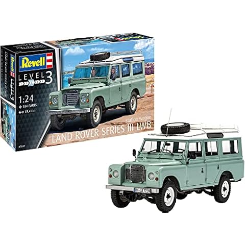 Kit de Modelos de plástico Revell-Land Rover Series III Cover