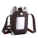 Photo Gallery taneaxon fiaschetta di whisky di grande capacità da 26 oz con fondina trasparente rimovibile - acciaio inossidabile e prova di perdite Photo Gallery taneaxon fiaschetta di whisky di grande capacità da 26 oz con fondina trasparente rimovibile - acciaio inossidabile e prova di perdite