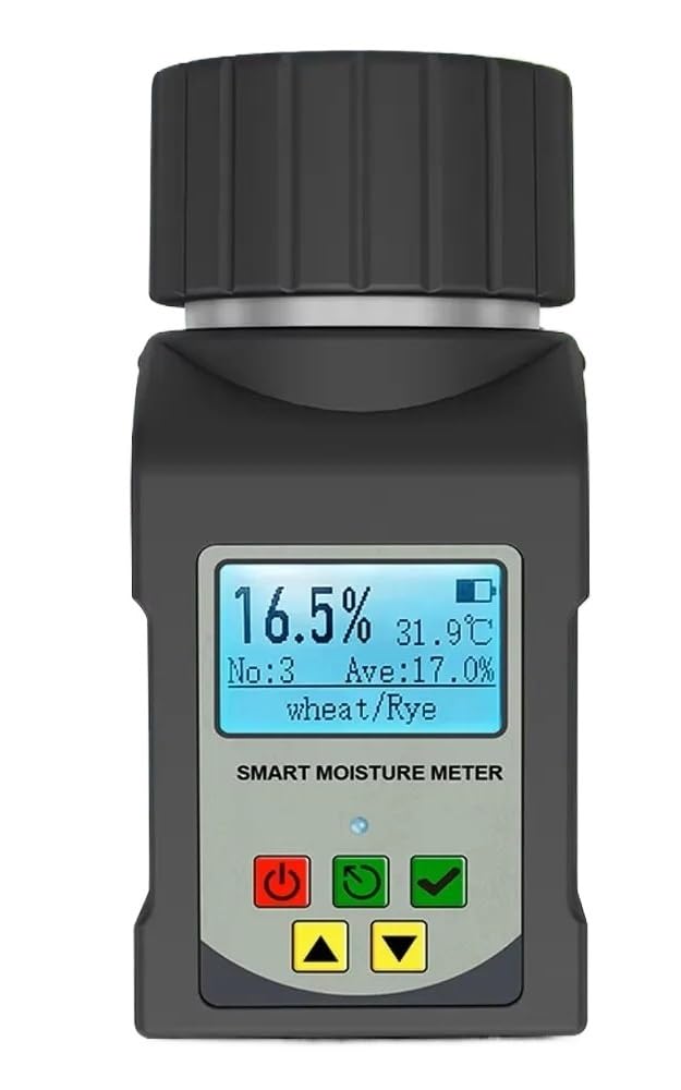 JVDDI Digital Grain Moisture Meter Humidity Tester For 25 Kinds Grains Corn Coffee Wheat Seeds Hygrometer Moisture Analyze