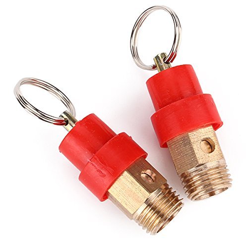 iiMash Pull to Release Air Compressor Safety Valve 1/4" BSPT 4kg Pack