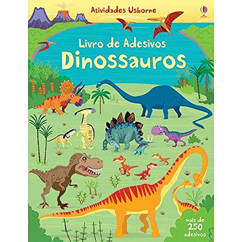 Dinossauros : Livro de adesivos