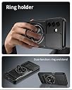 Glaxx Heavy Duty Ring Back Case Cover for Samsung Galaxy A17/M17/F1/A26 - Kickstand, Camera Slider Protection with Magnetic Ring Rugged Bumper Hard Back Cover for Samsung A17/M17/F17/A26 gallery image