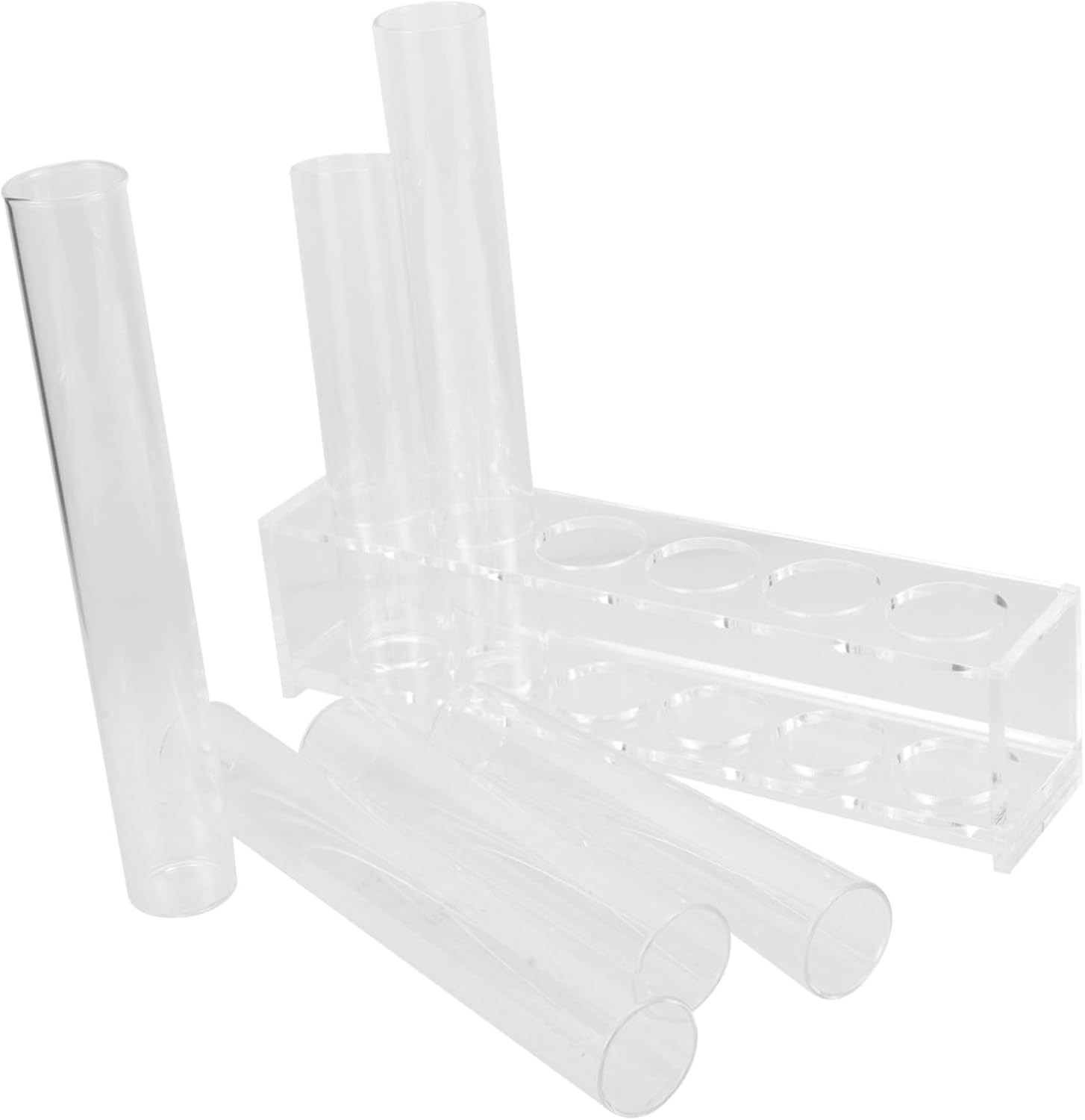 Hydroponic Vase Glass Tube Plant Terrarium Jar for Home Office Garden Decoration