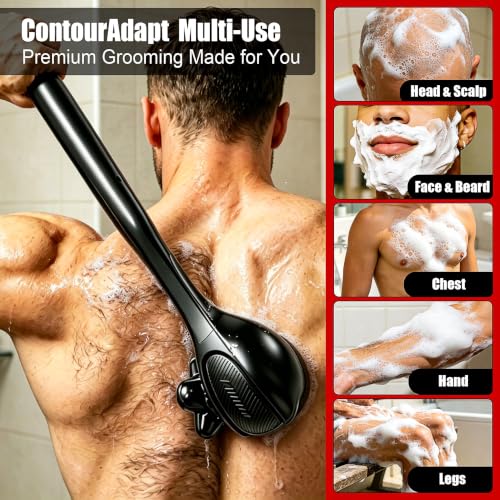 Image of Back Shaver for Men with Long Handle,Mens Back Shavers