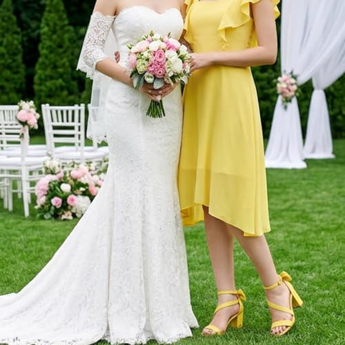 Image of Reimferce Comfortable Block Heels for Women: Cushioned Insole