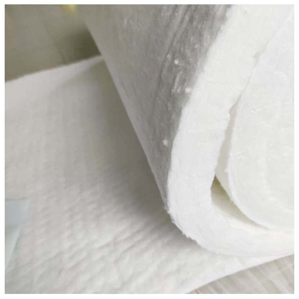 Manta aislante de fibra de cerámica, ignífuga de alta temperatura para hornos, hornos, forjas y tuberías