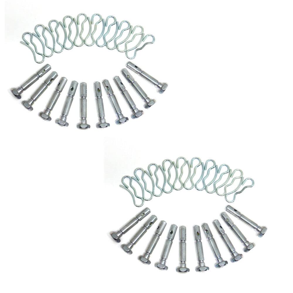 ACTIVLIFE for (20) Replacement Shear Pins & Cotter Pins 714-04040 Fits for MTD ++