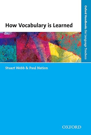 How Vocabulary Is Learned-Wow! eBook