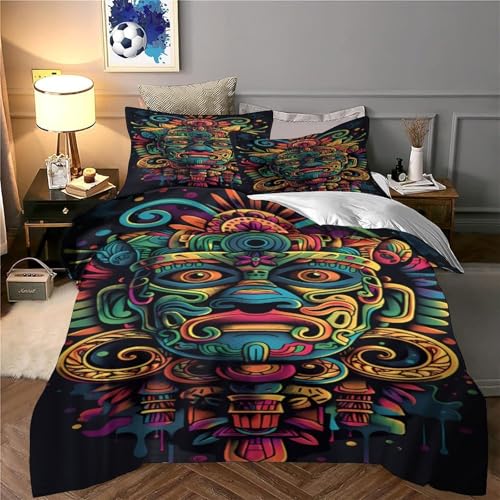 Parure de lit cosmique avec housse de couette microfibre 260x220cm