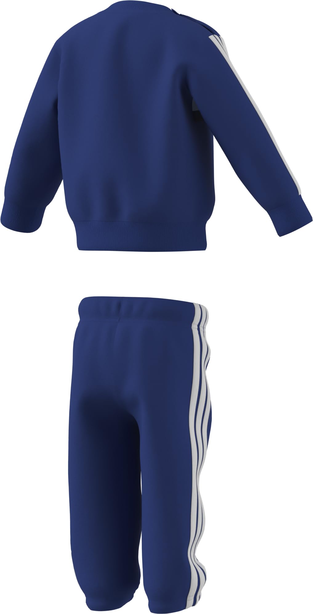 adidas Seasonal Essentials Tiberio 3 Stripes Fleece Crew Set Chándal Unisex bebé