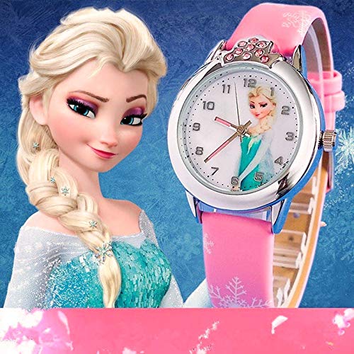 Relógio Infantil Princesa Dos Desenhos Animados Quartzo