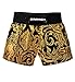 SMMASH Story Profesionalmente Pantalones Cortos de Muay Thai Hombre, de Boxeo, Artes Marciales, BJJ, Grappling, Krav Maga, Material Transpirable y Antibacteriano, (L)
